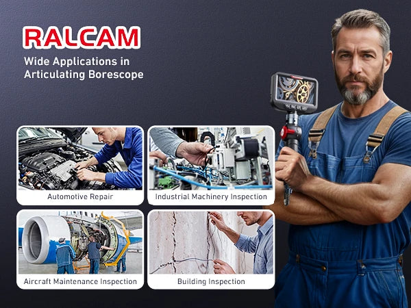 RALCAM Articulating Borescope – Wide Applications