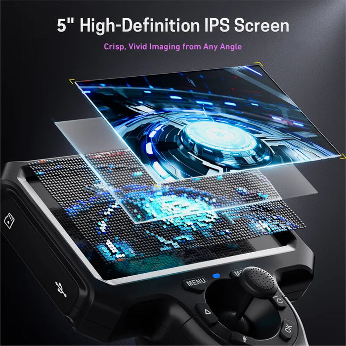 NEW UV Crack Detection-M608U Articulating Borescope