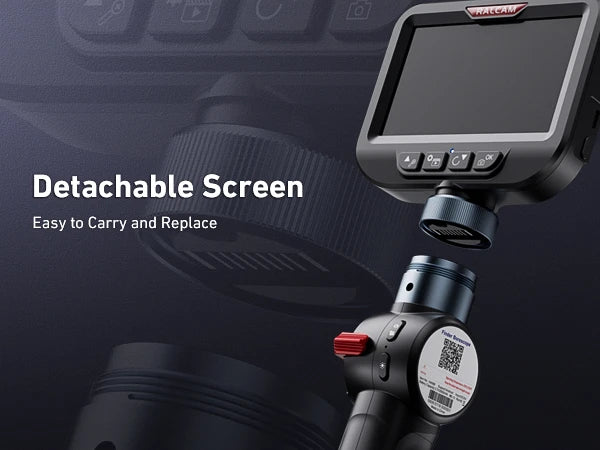 Detachable Screen – Easy to Carry & Replace