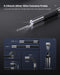 0.24 inch ultra-slim camera probe specs: 90° viewing angle, 210° max bend, 6 LED lights, 4-way 360° articulation