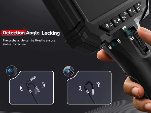 Detection Angle Locking – Secure and Stable Inspection for Precise Results