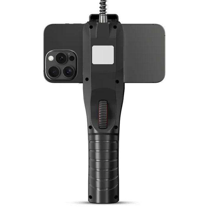 Ralcam C106 USB endoscope 1280×720 HD screen display showing engine and pipe inspection details