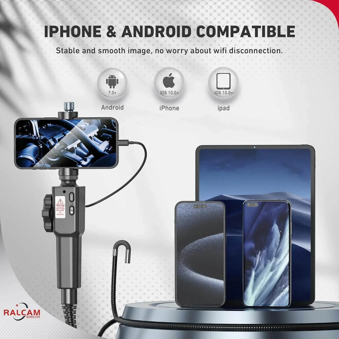 Ralcam F408A Endoscope Camera for Android and iphone