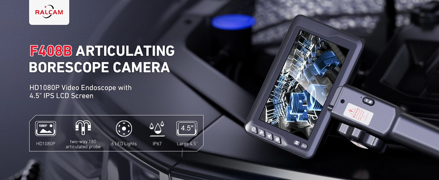 F4B Articulating Borescope