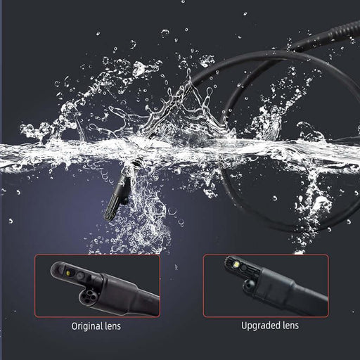 IP67 waterproof articulating borescope Q3 in water demonstration by Ralcam