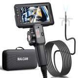 Ralcam F4B industrial borescope with 4.3-inch screen and 4-way probe