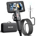 Ralcam F4B industrial borescope with 4.3-inch screen and 4-way probe